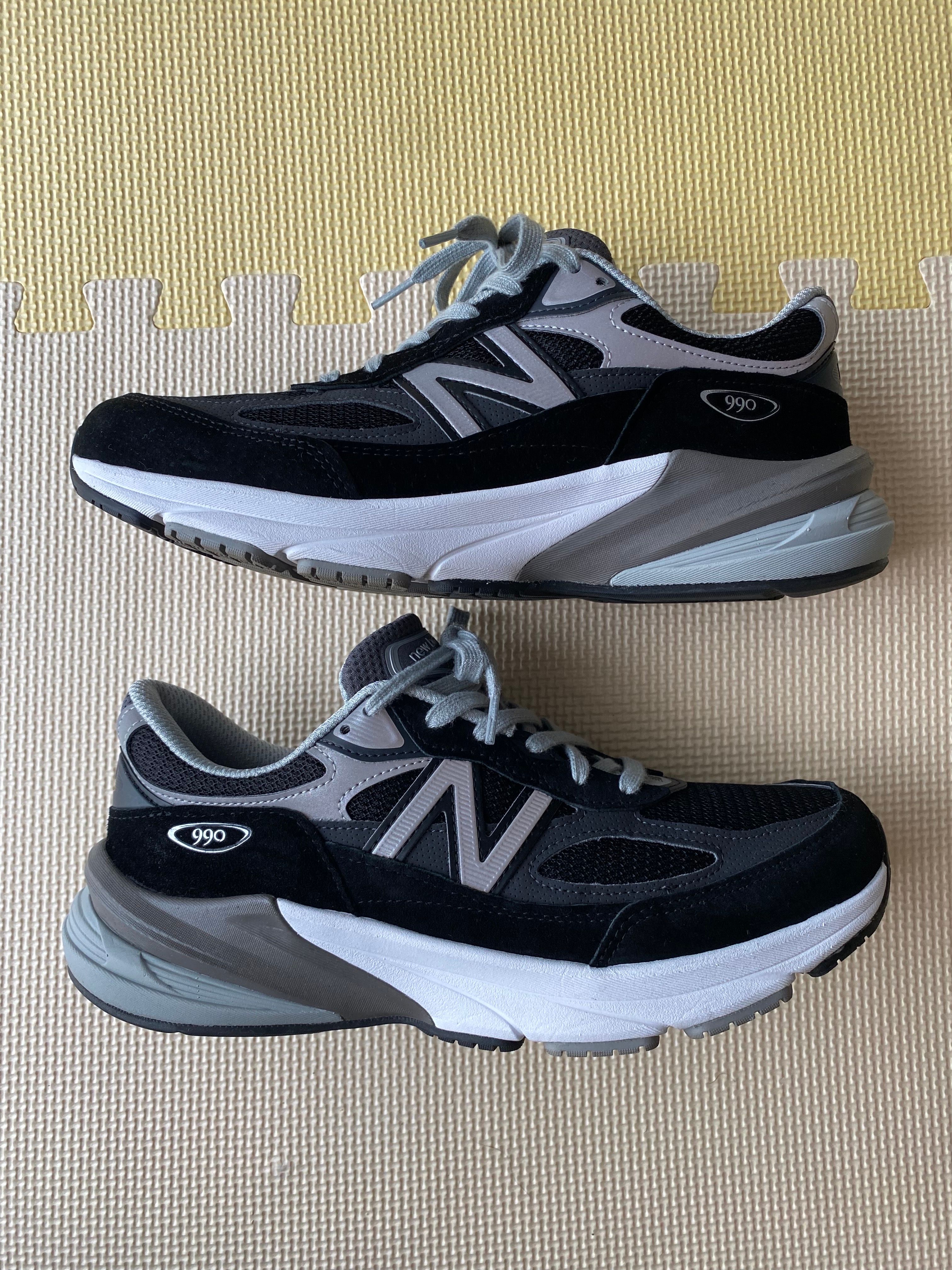 New Balance 990V6 "Black" (Heel NB Logo)