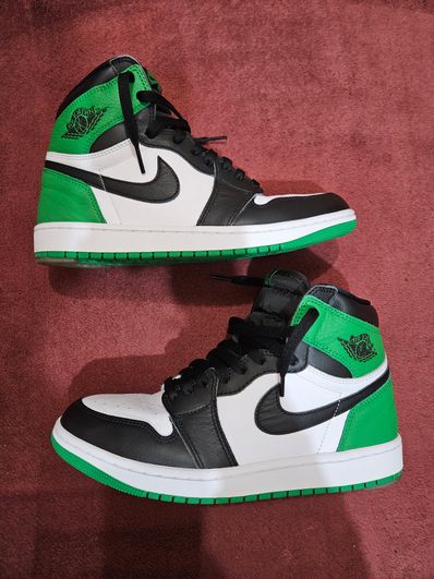 Nike Air Jordan 1 Retro High OG "Celtics/Black and Lucky Green" (2023)