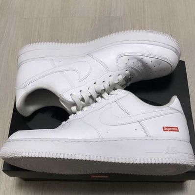 Supreme × Nike Air Force 1 Low "White"
