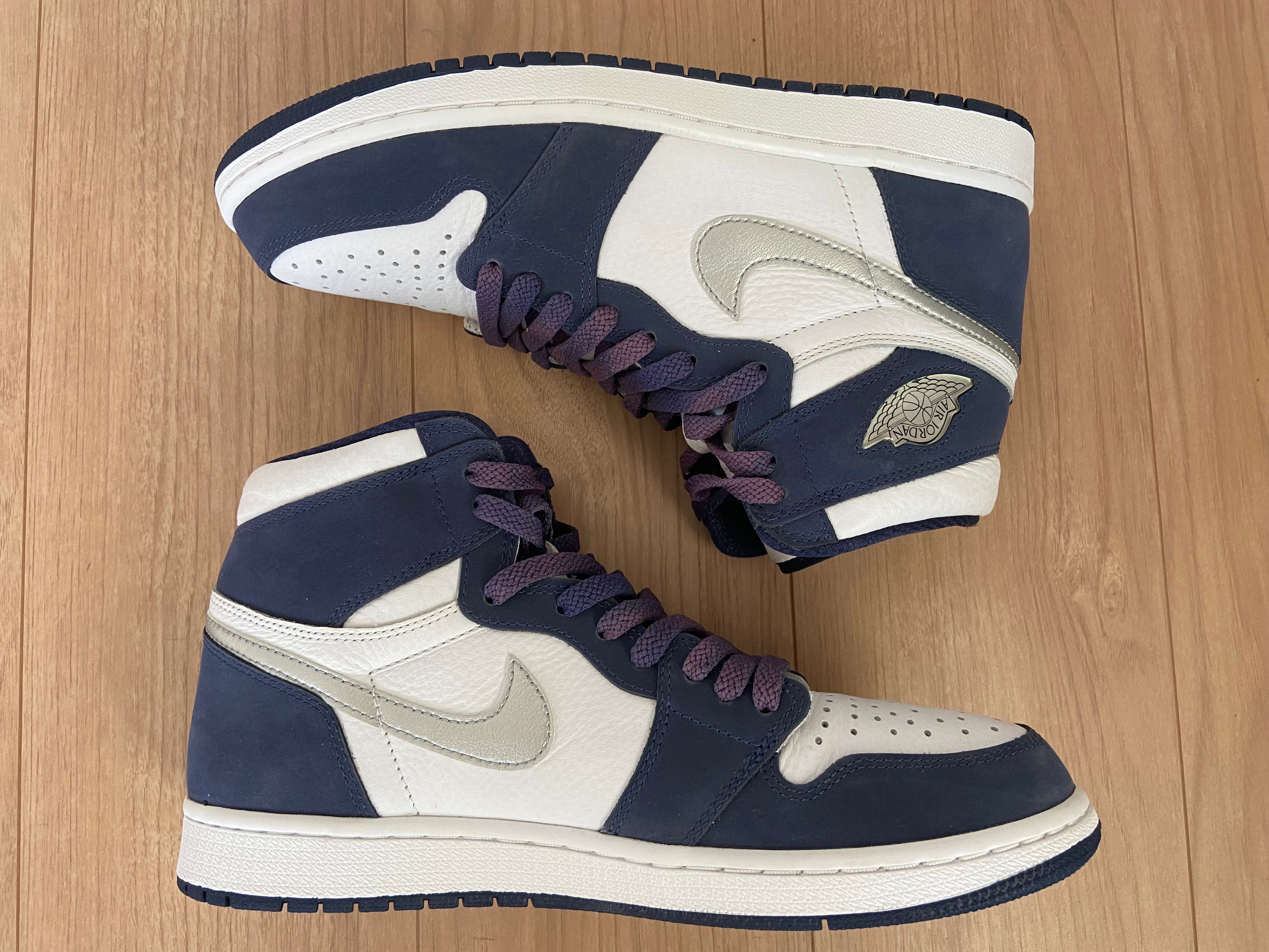 Nike Air Jordan 1 High OG CO.JP "White/Midnight Navy" (2020)(ブリーフケースなし)