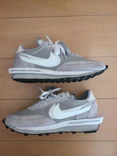 Fragment × sacai × Nike LD Waffle "Light Smoke Grey"