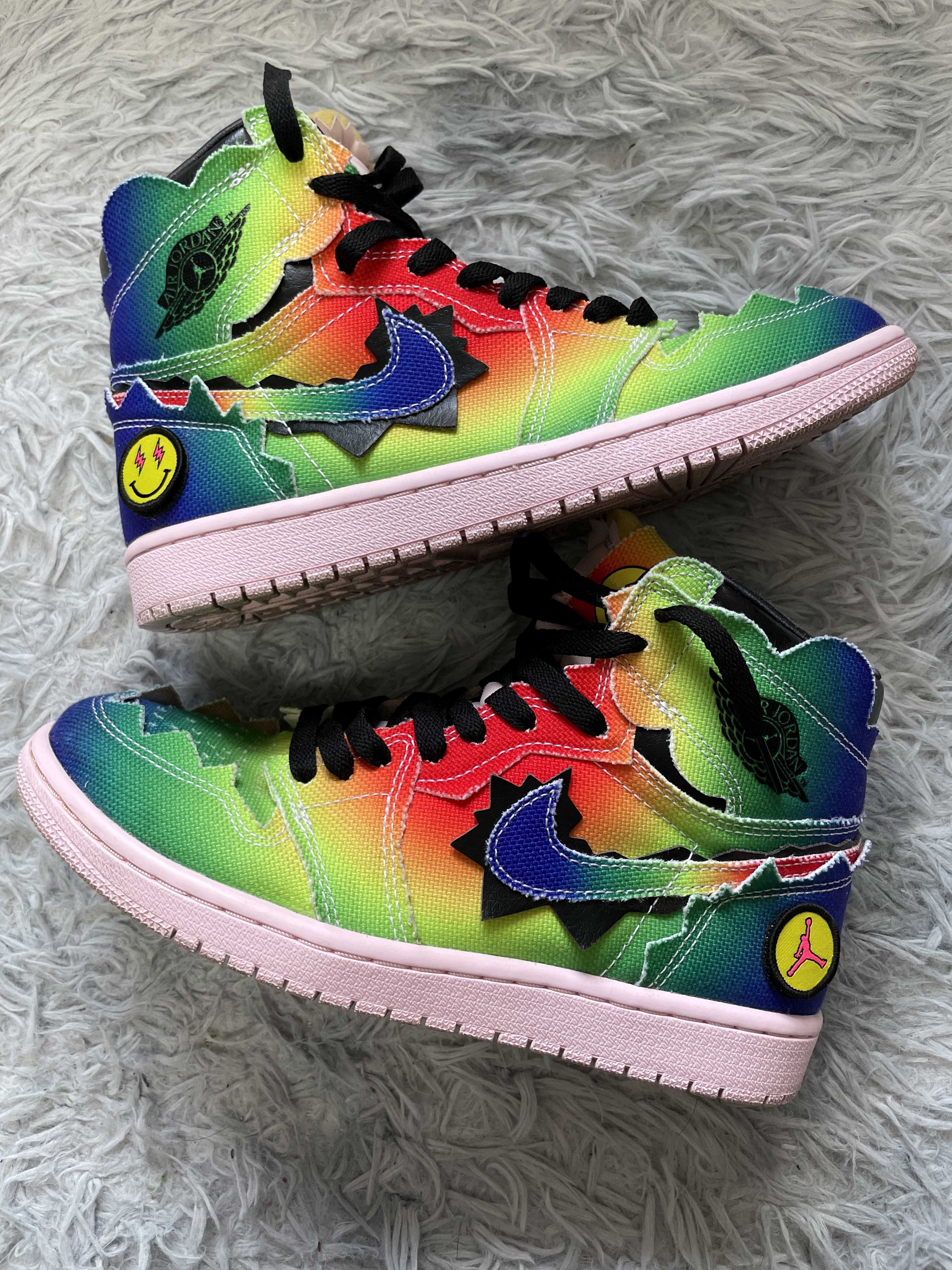 J Balvin × Nike Air Jordan 1 High OG "Rainbow"
