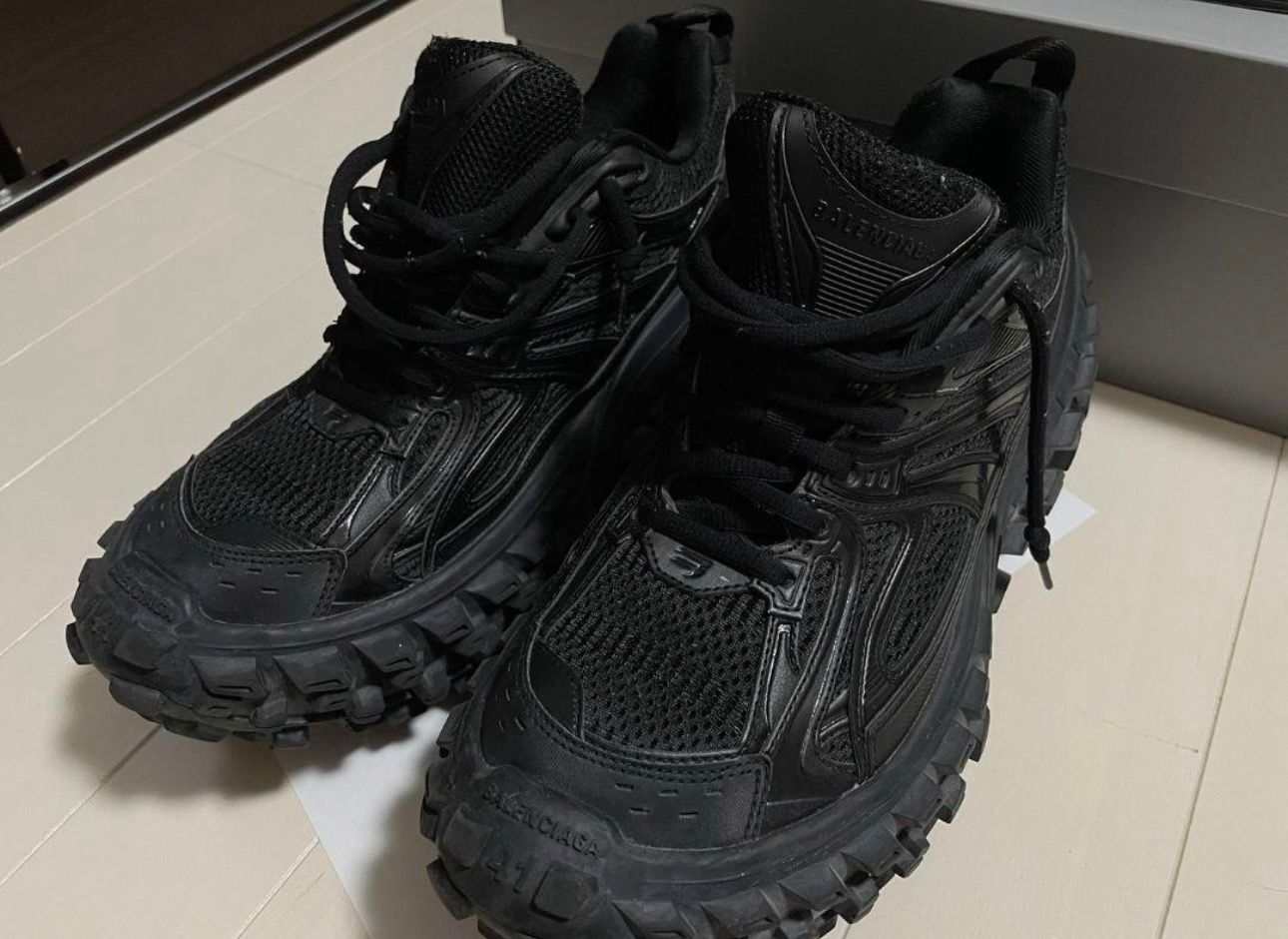 BALENCIAGA Bouncer (Defender) Sneaker "Black"