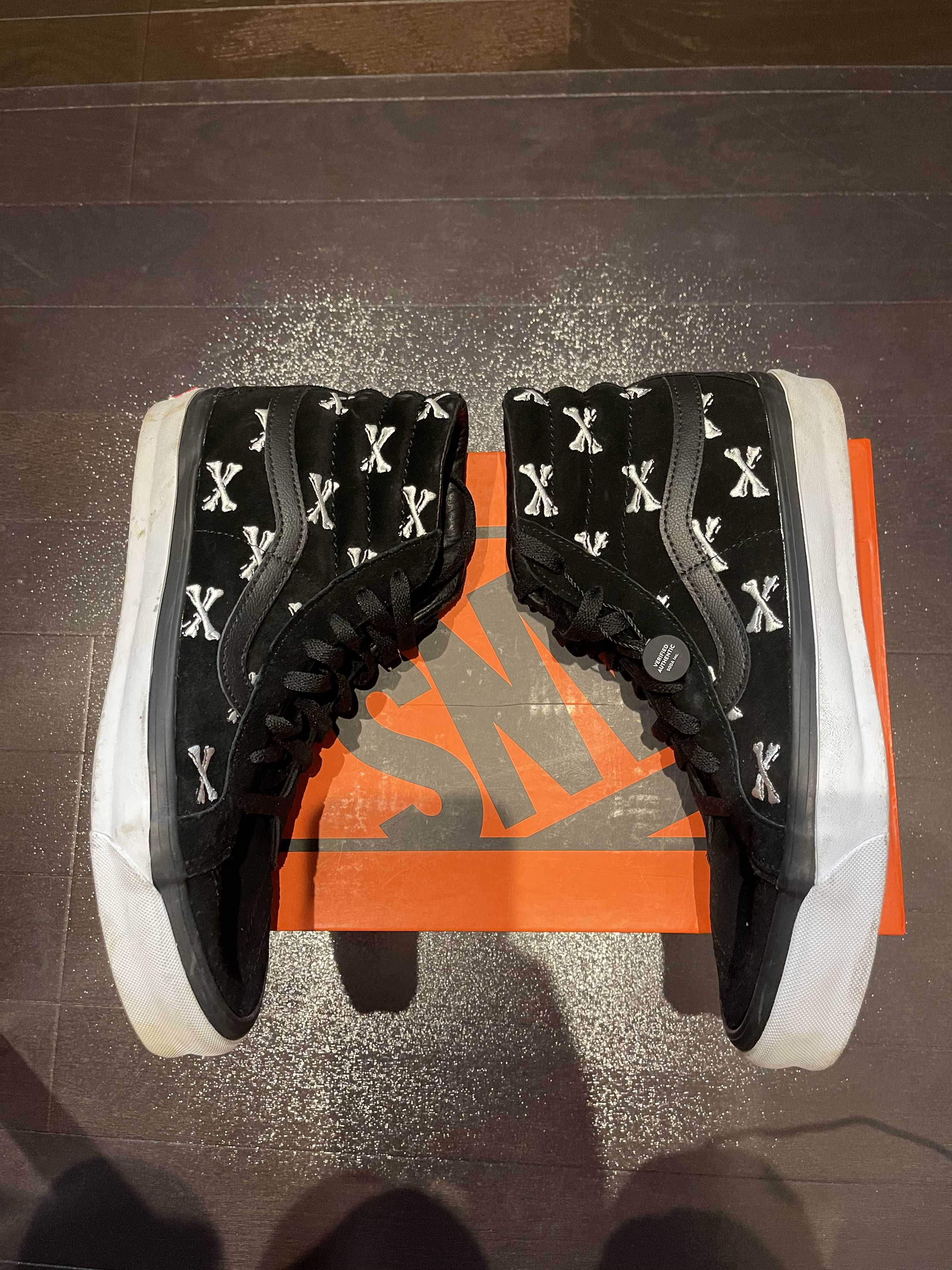 WTAPS × Vans Vault Sk8-Hi LX "Black/White"