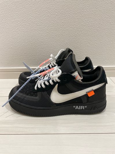 Off-White × Nike Air Force 1 Low "Black"