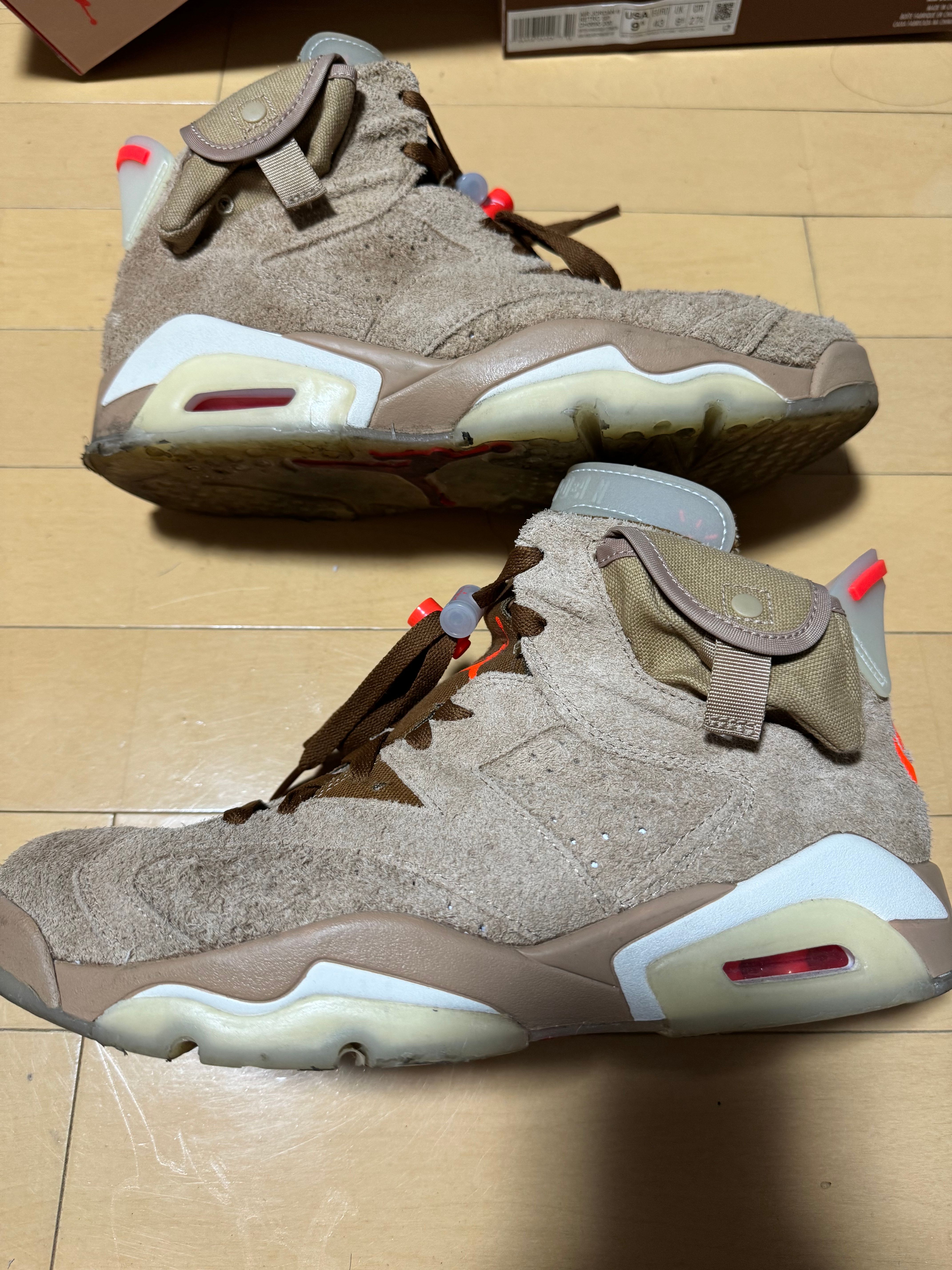 Travis Scott × Nike Air Jordan 6 "British Khaki"