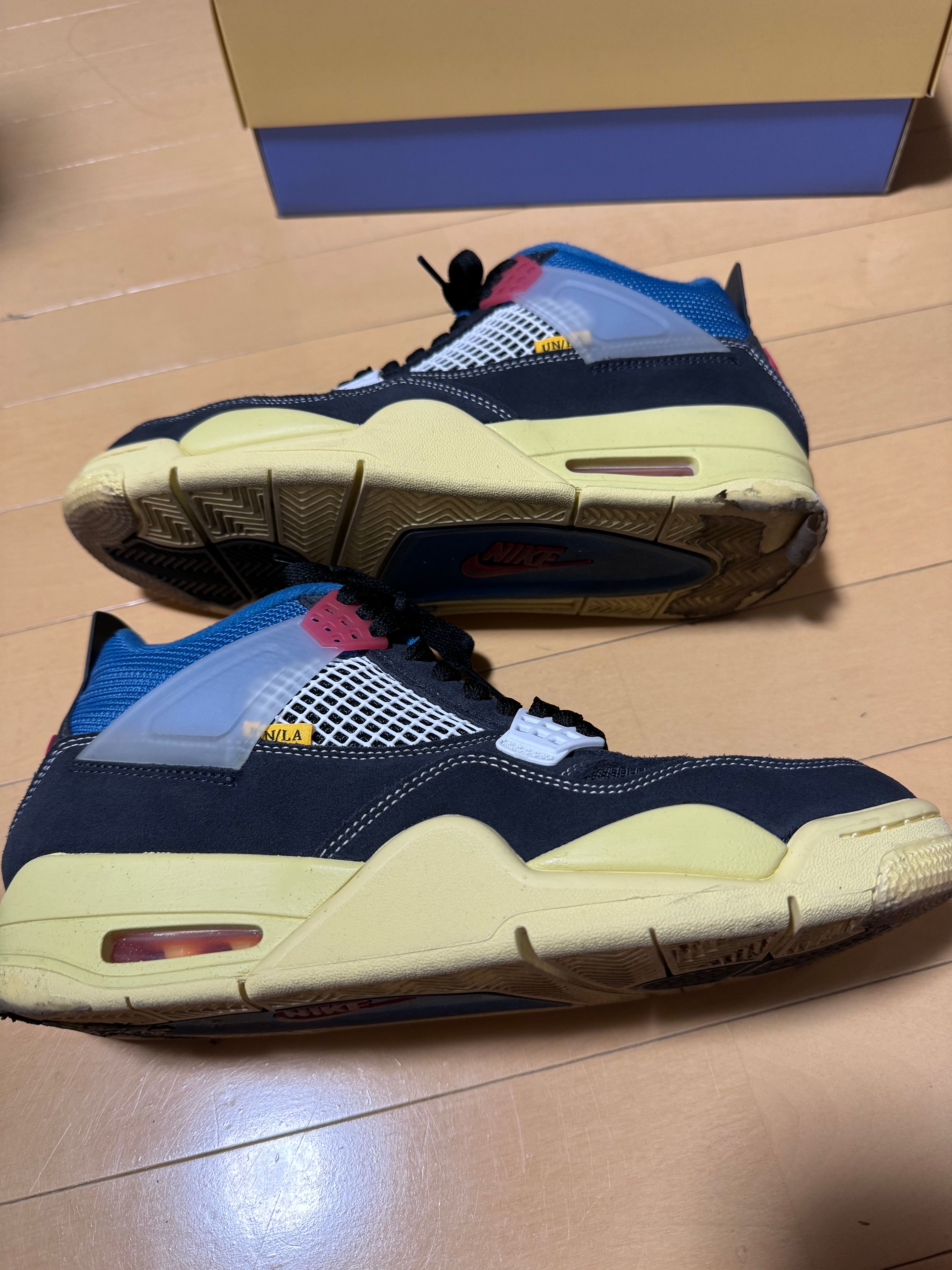 UNION × NIKE AIR JORDAN 4 "OFF NOIR"