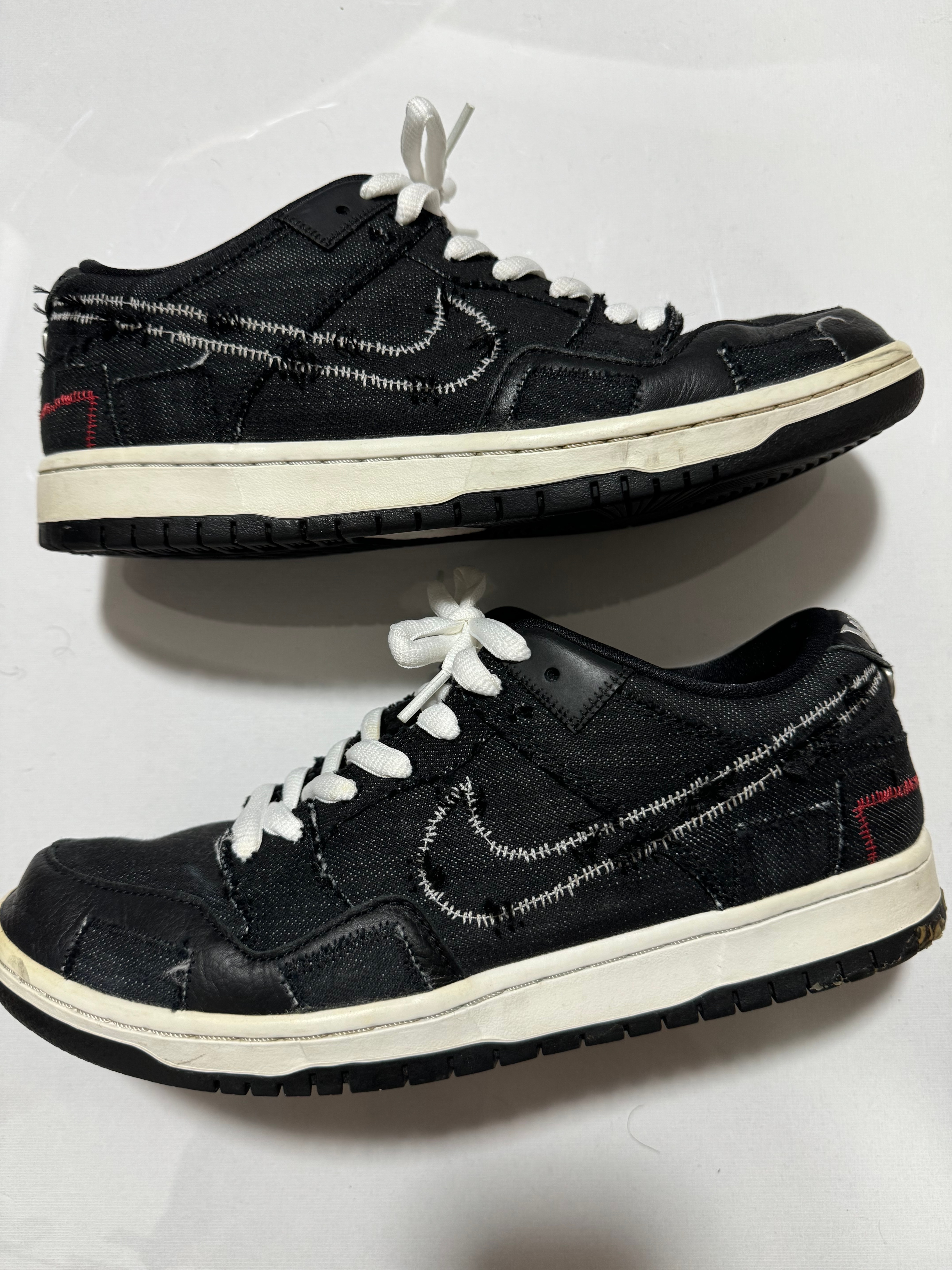 Wasted Youth × Nike SB Dunk Low "Black Denim" / VERDY
