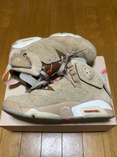 Travis Scott × Nike Air Jordan 6 "British Khaki"