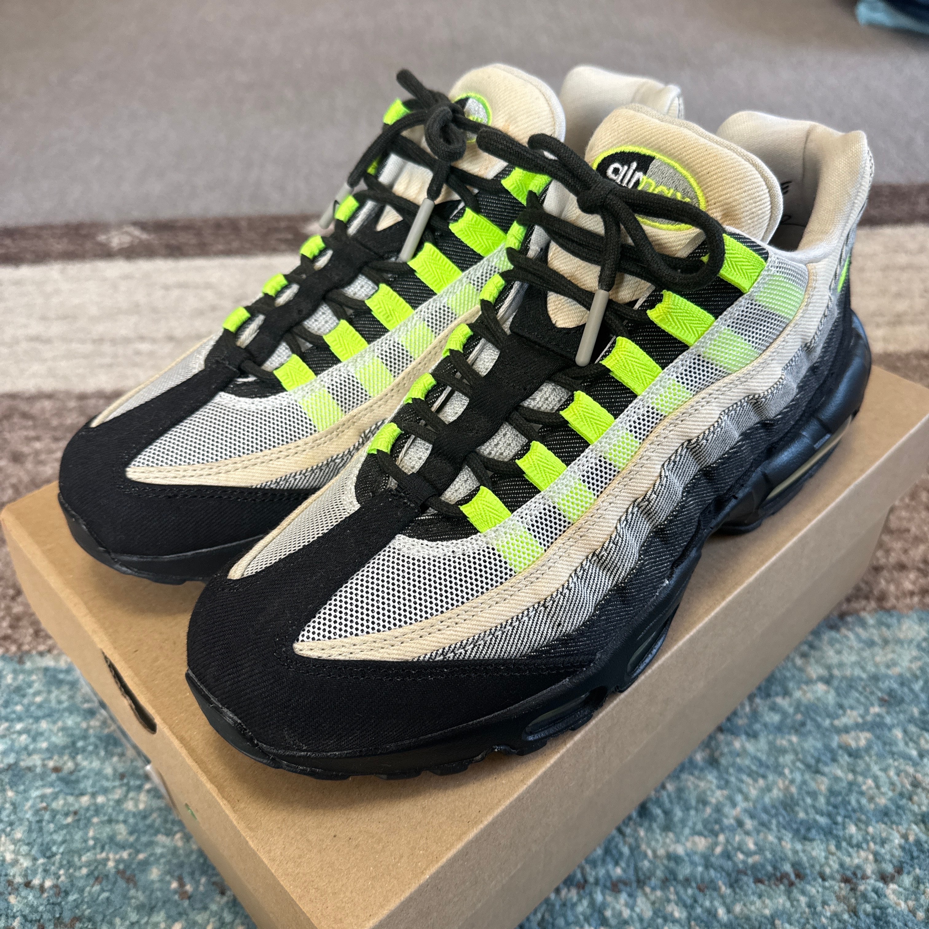 DENHAM × Nike Air Max 95 "Volt"