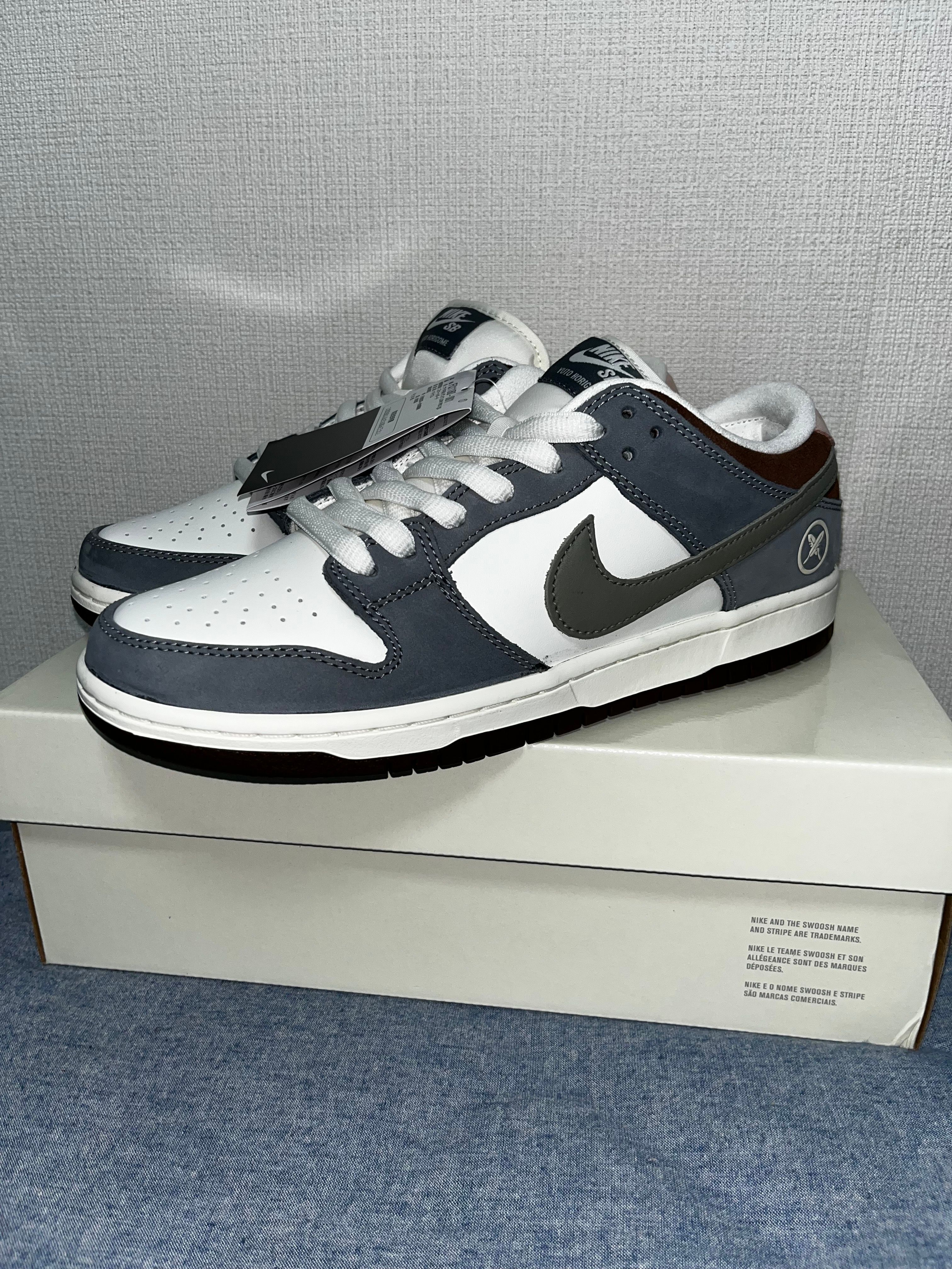 堀米 雄斗(Yuto Horigome) × Nike SB Dunk Low Pro QS "Wolf Grey"