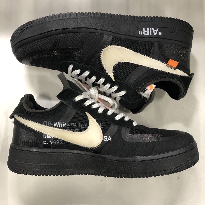 Off-White × Nike Air Force 1 Low "Black"