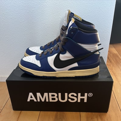 Ambush × Nike Dunk High "Deep Royal"
