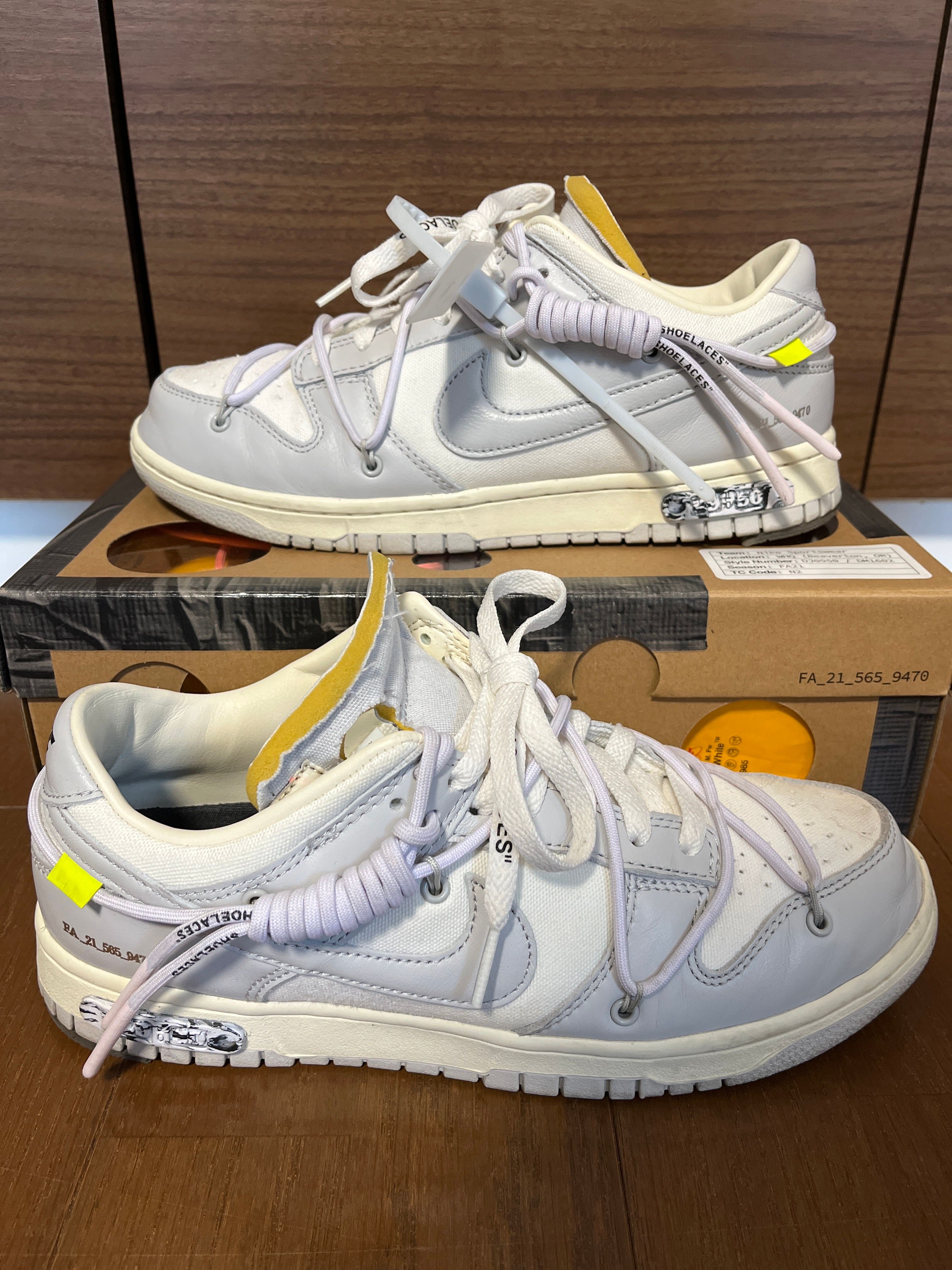 Off-White × Nike Dunk Low 1 of 50 "Lot.49"