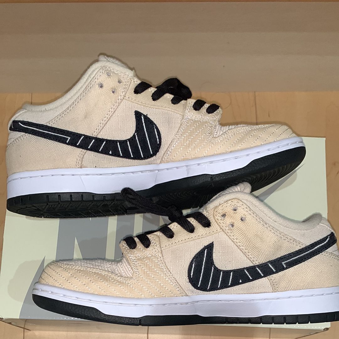 Albino & Preto × Nike SB Dunk Low Pro QS "Pearl White"