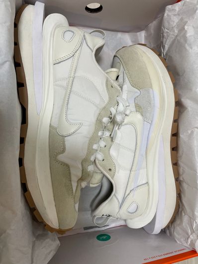 sacai × Nike Vapor Waffle "White Gum"