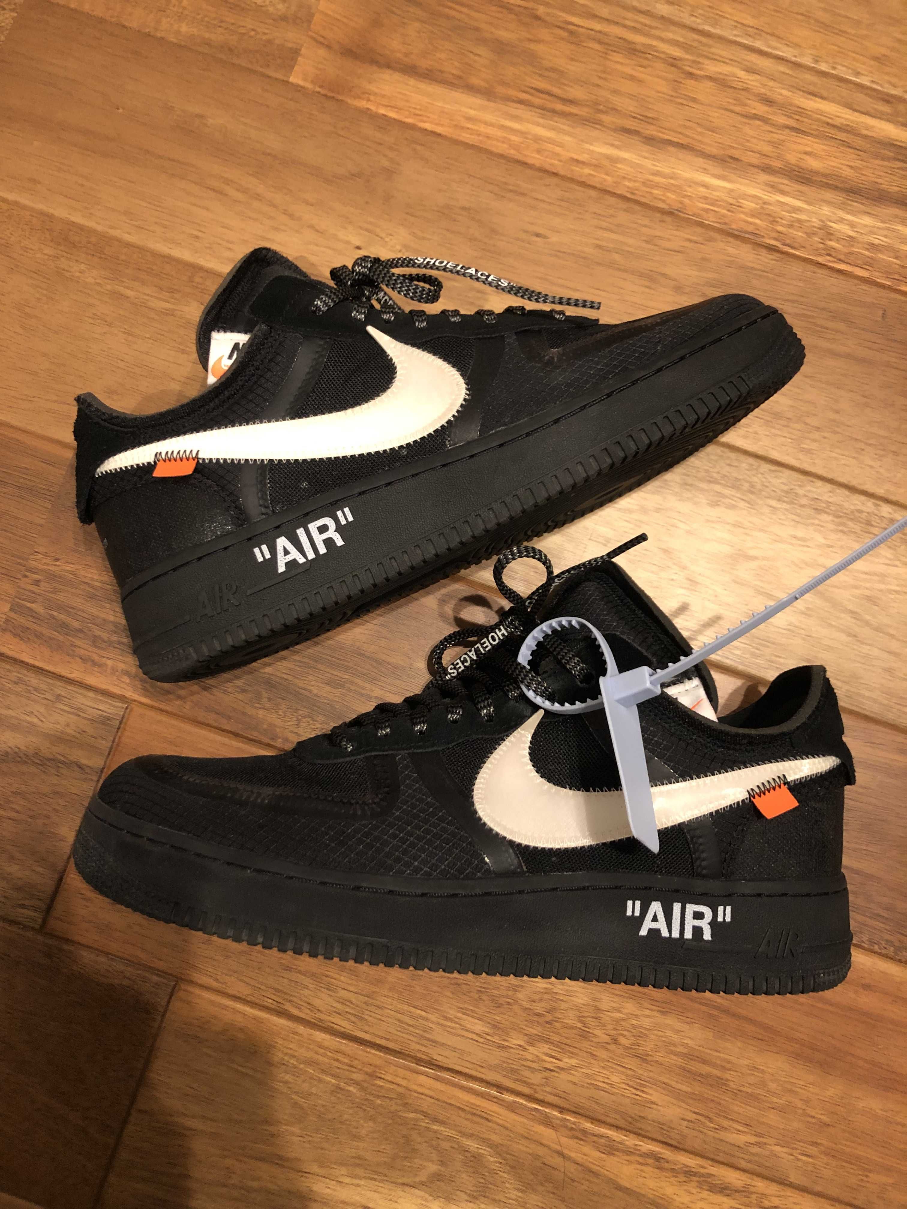 Off-White × Nike Air Force 1 Low "Black"