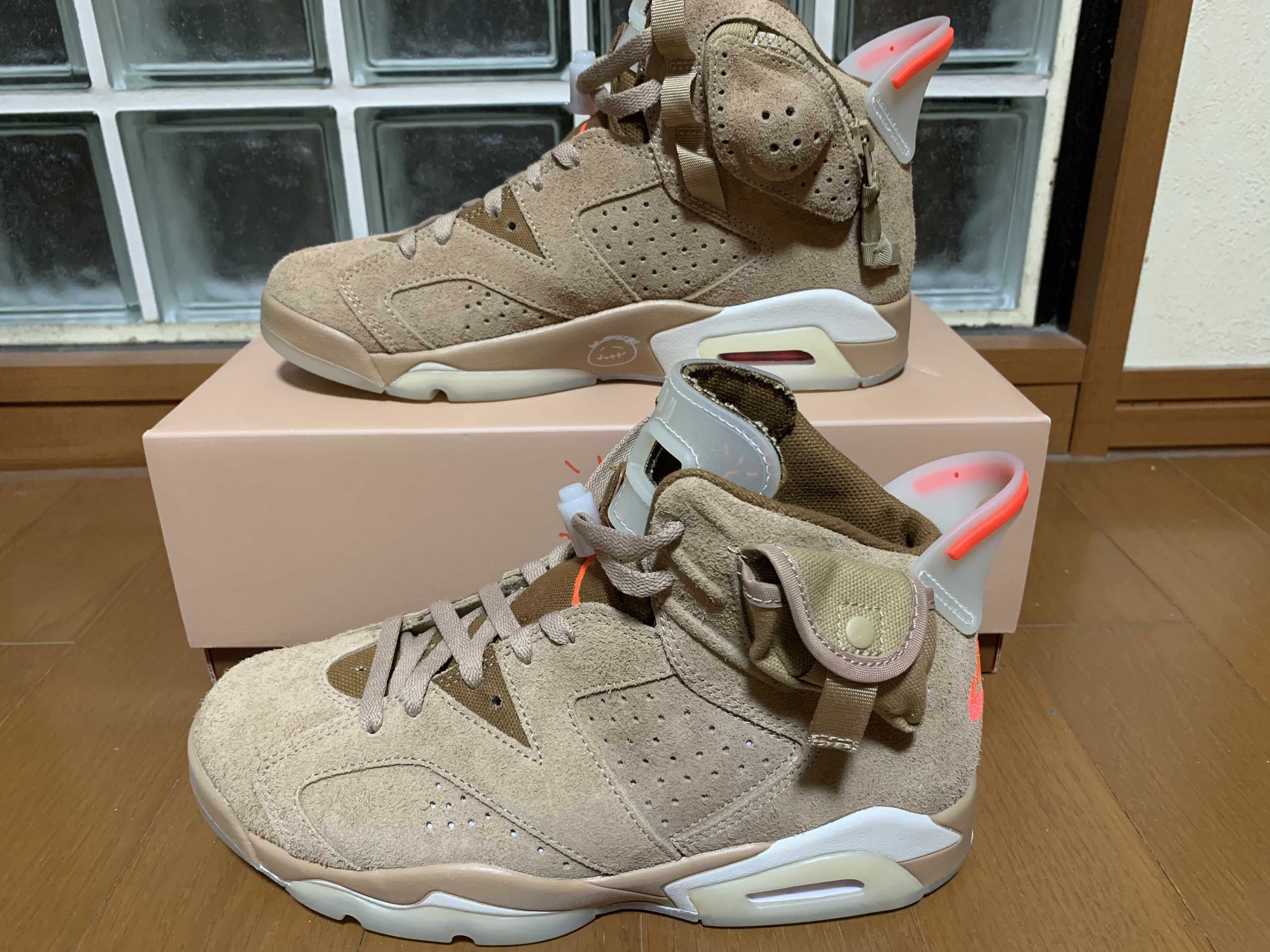Travis Scott × Nike Air Jordan 6 "British Khaki"