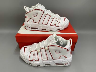 NIKE AIR MORE UPTEMPO "WHITE/VARSITY RED" (2021)