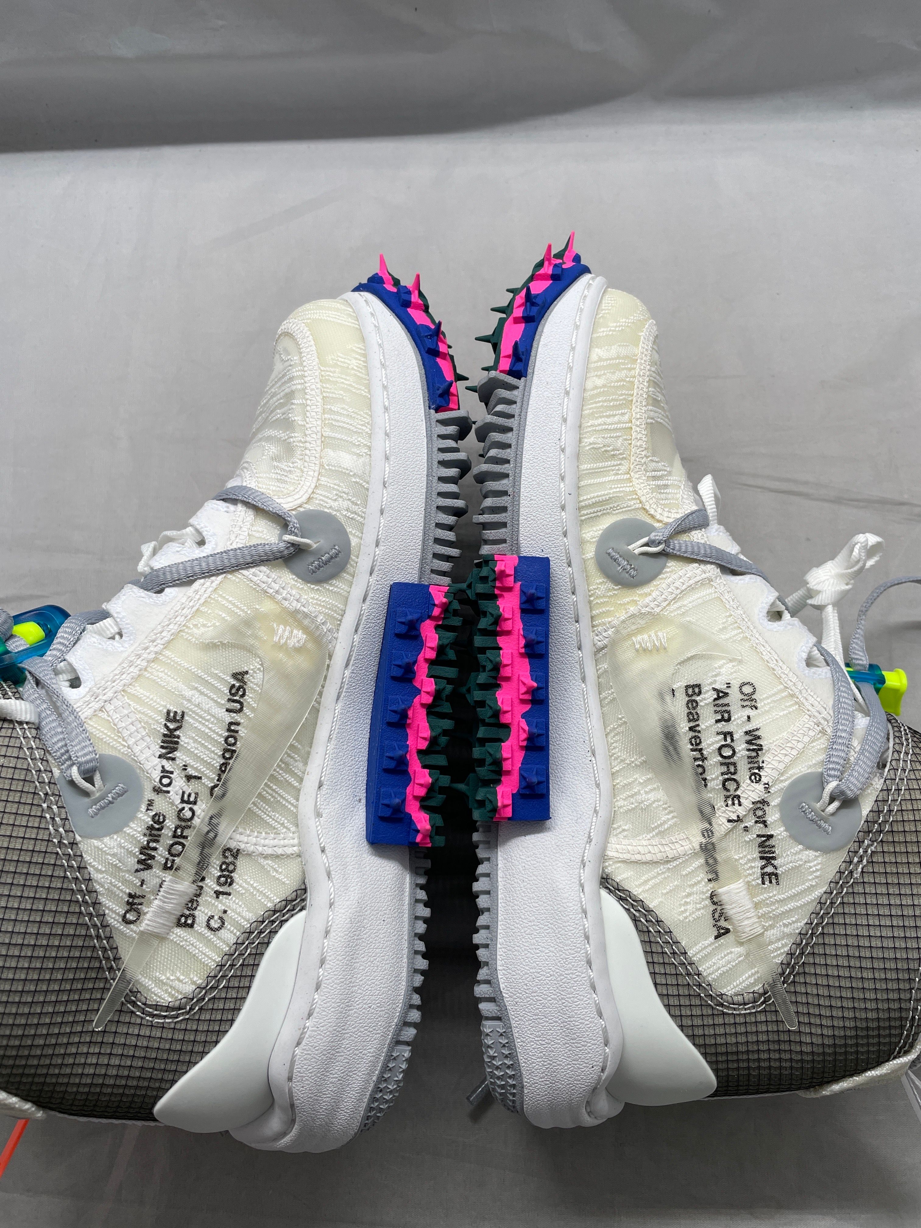 Off-White × Nike Air Force 1 Mid "White"