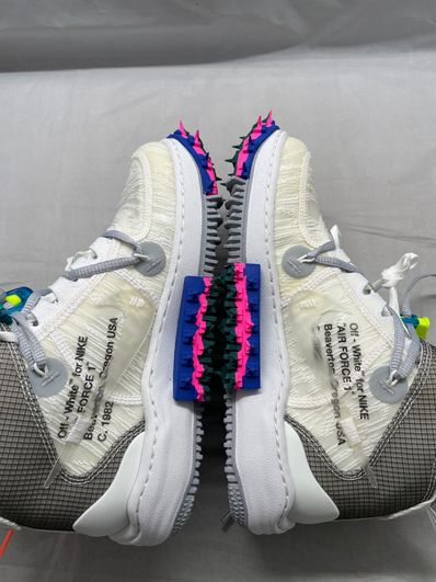 Off-White × Nike Air Force 1 Mid "White"