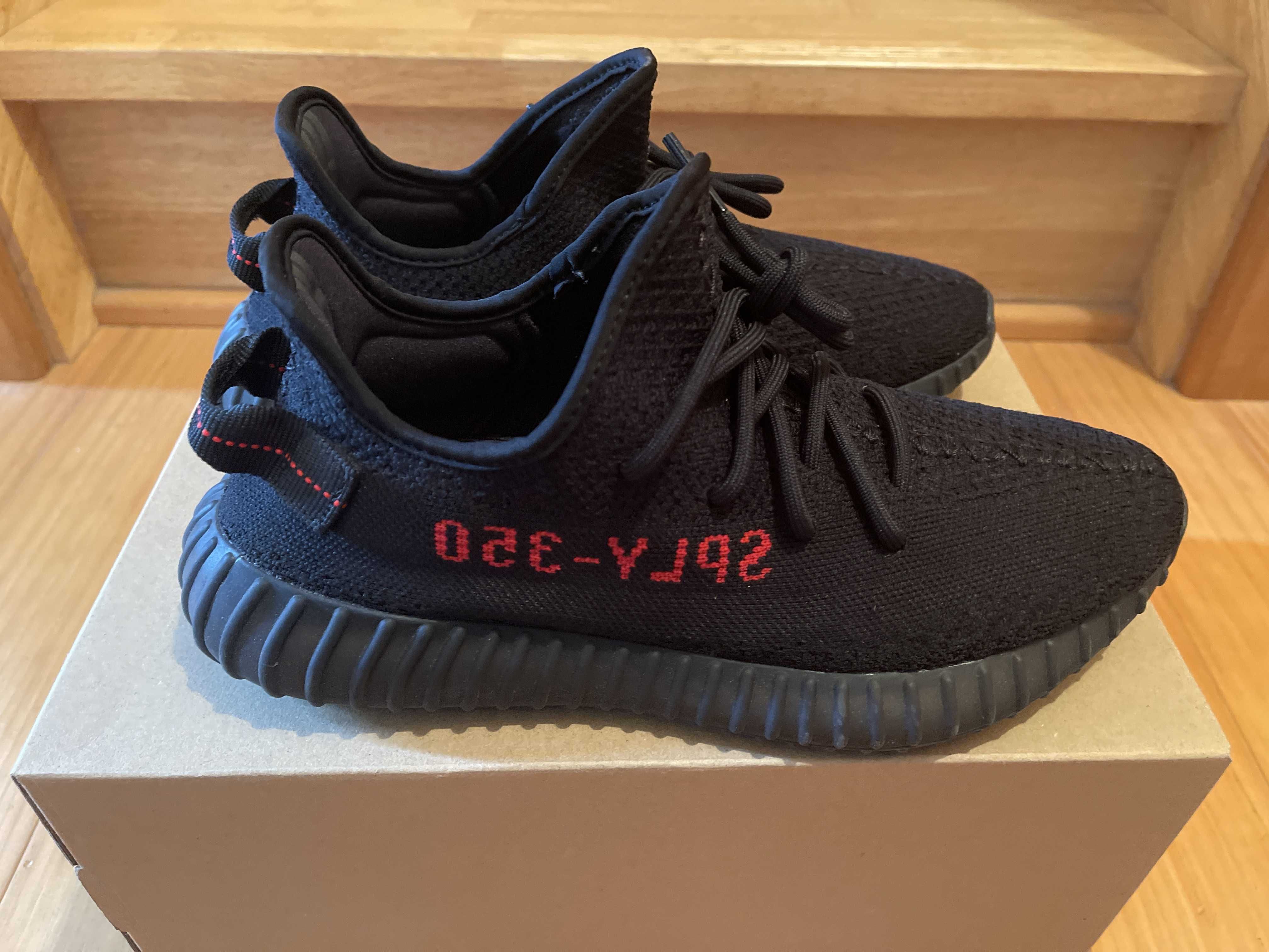 adidas YEEZY Boost 350 V2 "Core Black/Red" (2020)