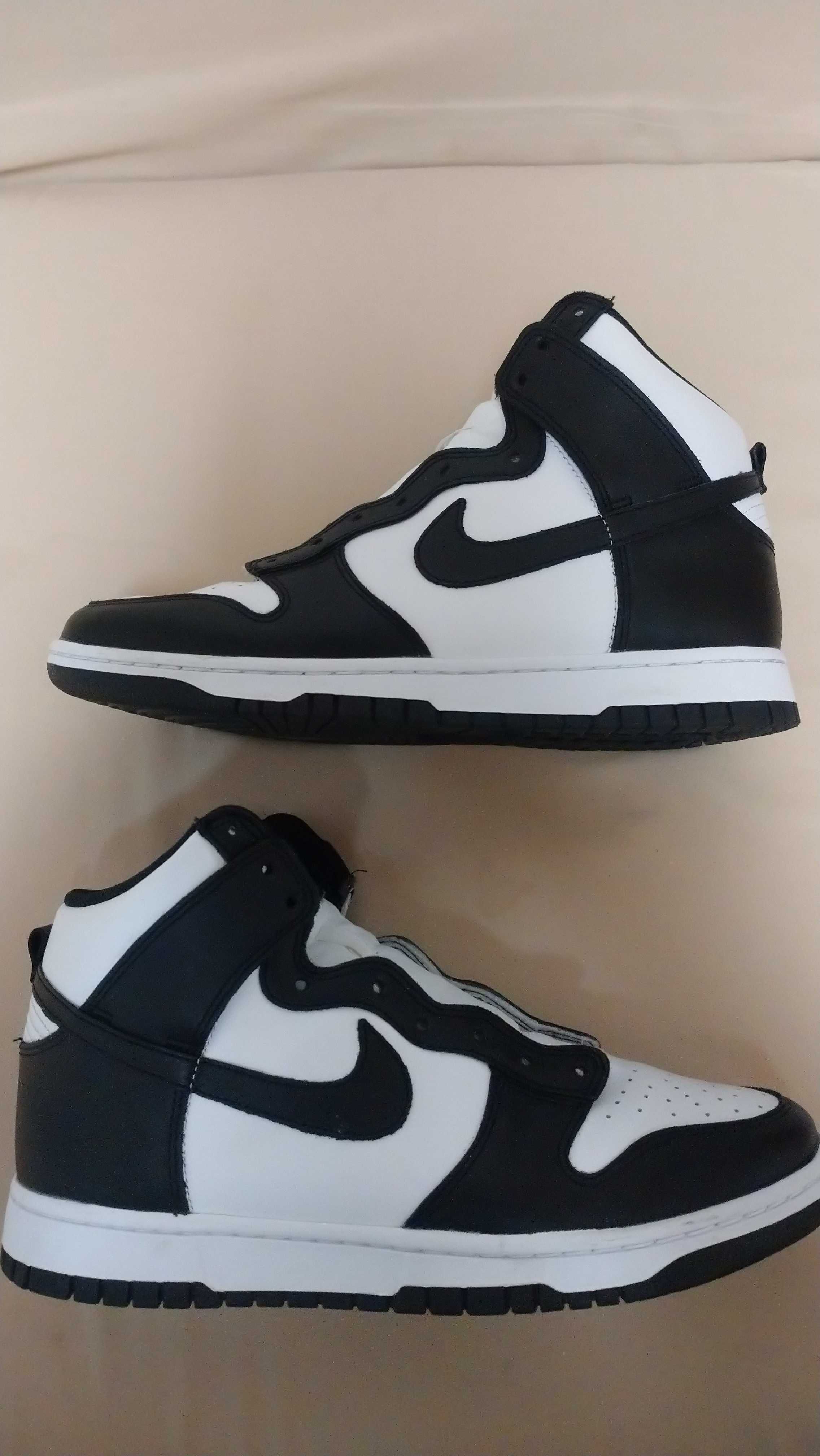 Nike Women's Dunk High "Black and White"
