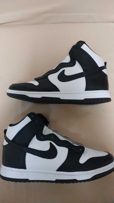 Nike Women's Dunk High "Black and White"