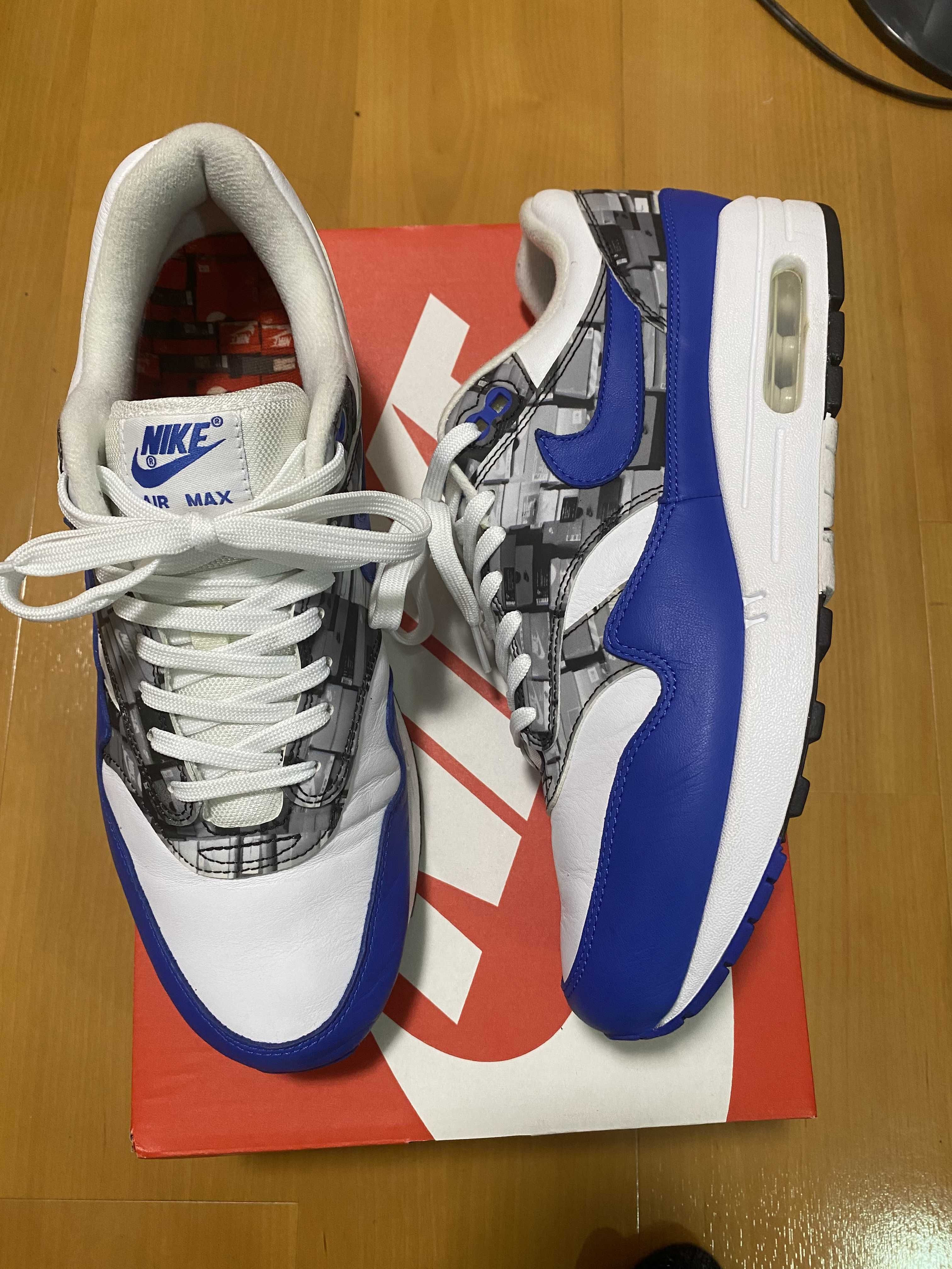atmos × Nike Air Max 1 Blue "We Love Nike"