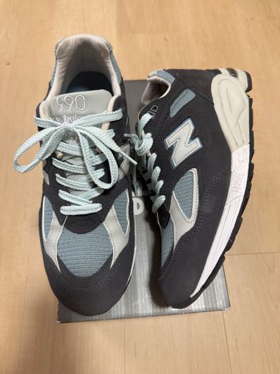 KITH Ronnie Fieg × New Balance 990V2 "Steel Blue"