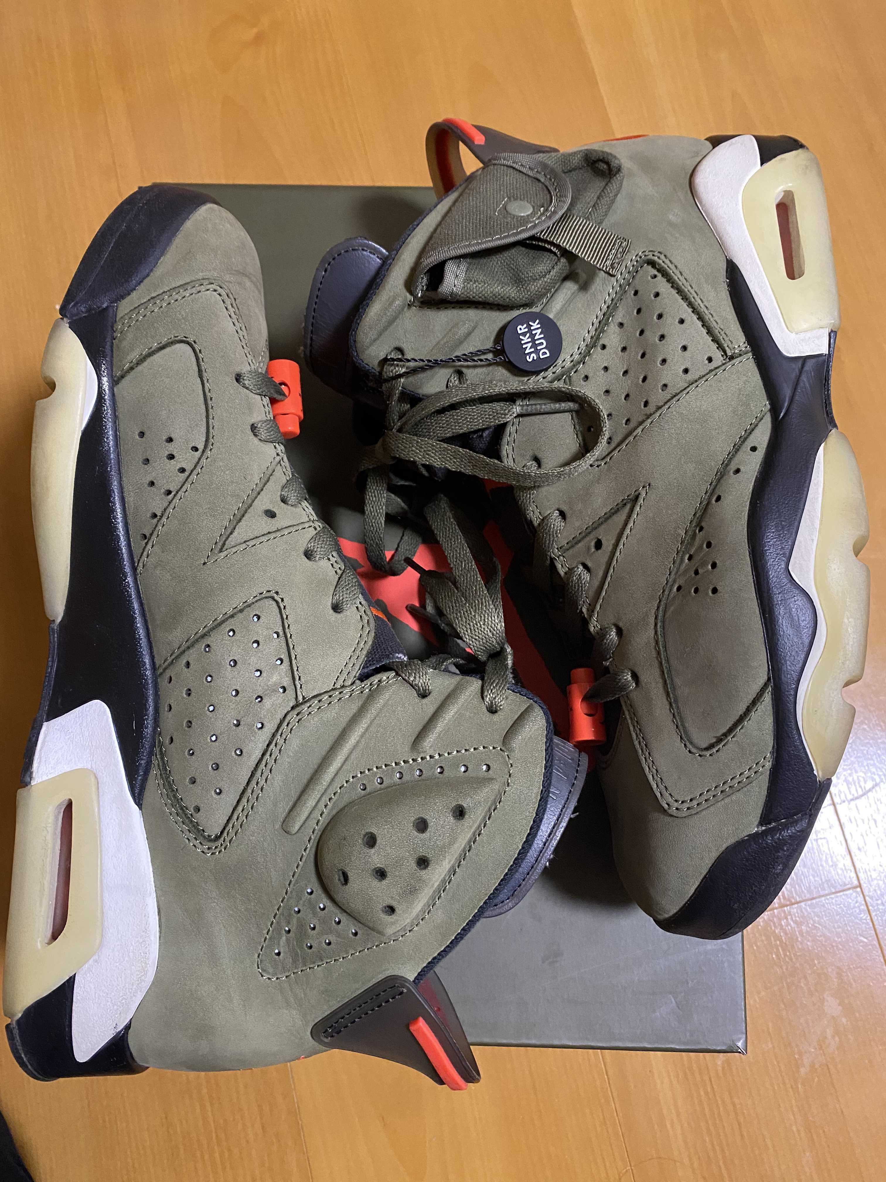 Travis Scott × Nike Air Jordan 6 Retro "Medium Olive"