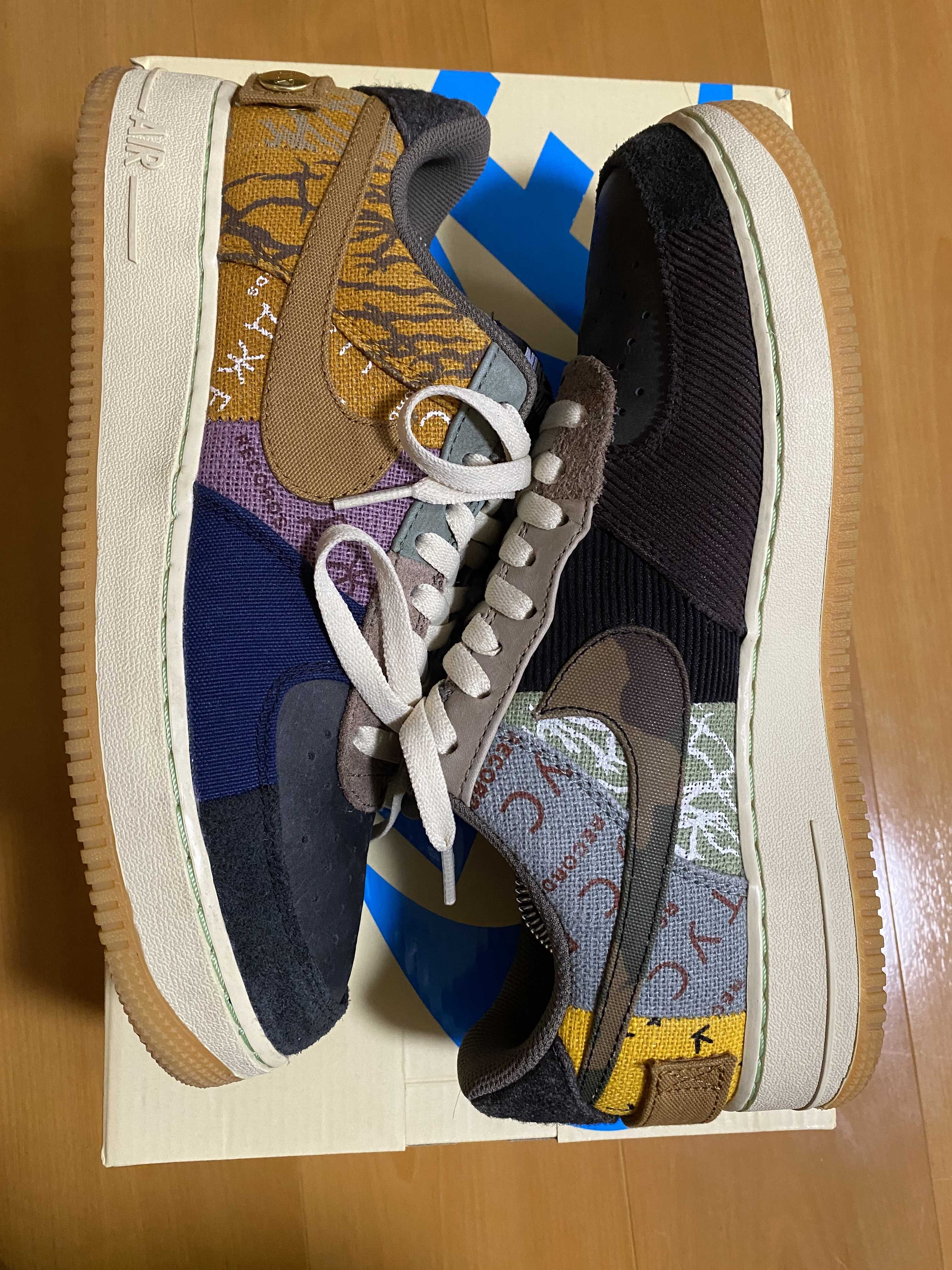 Travis Scott × Nike Air Force 1 Low Cactus Jack "Multi Color"