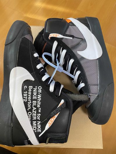 Off-White × Nike Blazer Studio Mid "Grim Reaper"