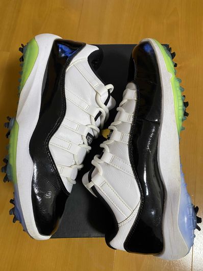 Air jordan 11 shop low concord golf shoes