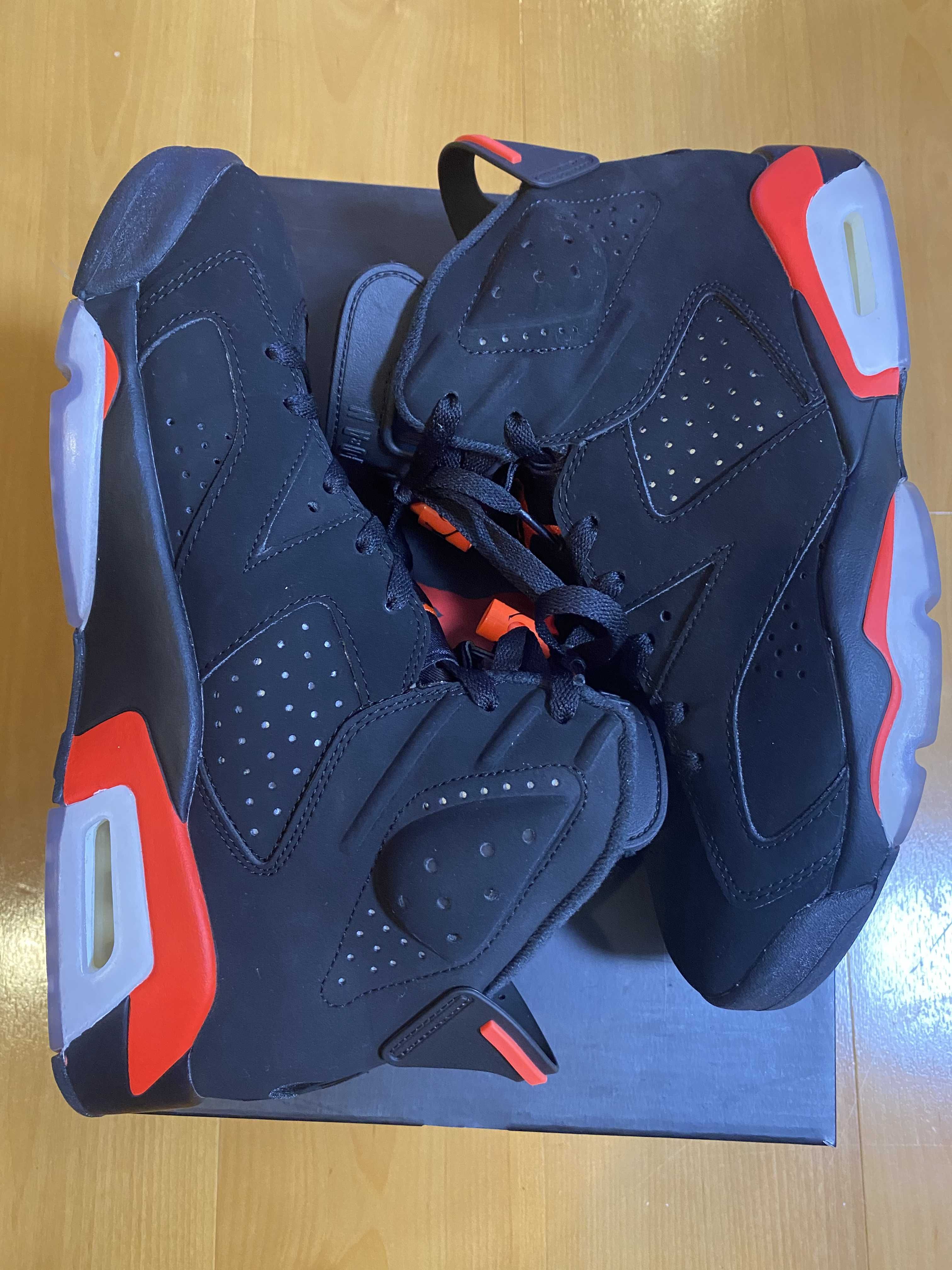 Nike Air Jordan 6 Retro OG "Black/Infrared"