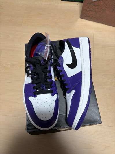 Nike Air Jordan 1 Low Golf "Court Purple"