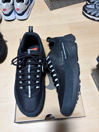 Fragment × Nike Air Zoom Spiridon SP "Black"