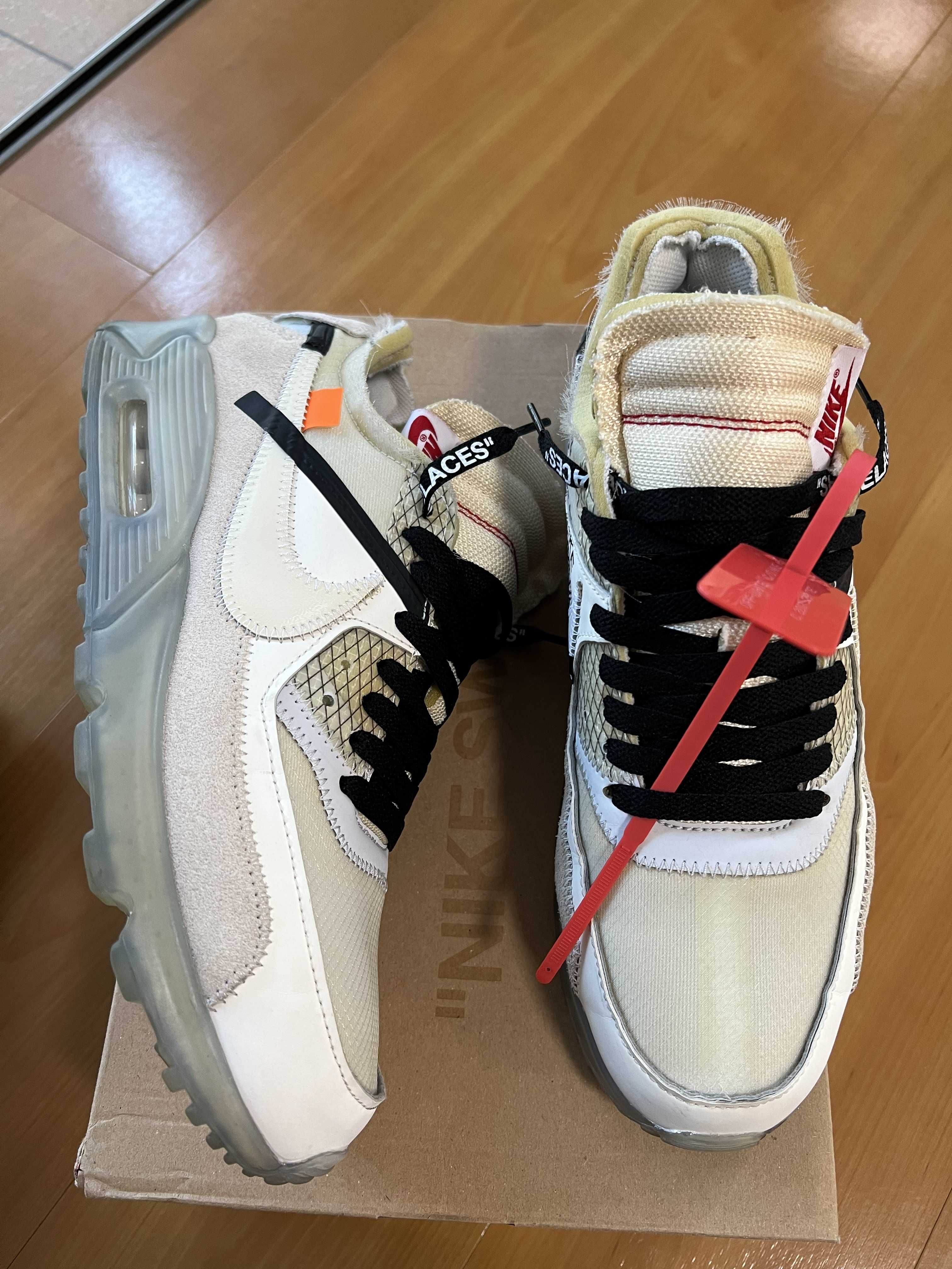 Off-White × Nike Air Max 90 "The 10/Sail"