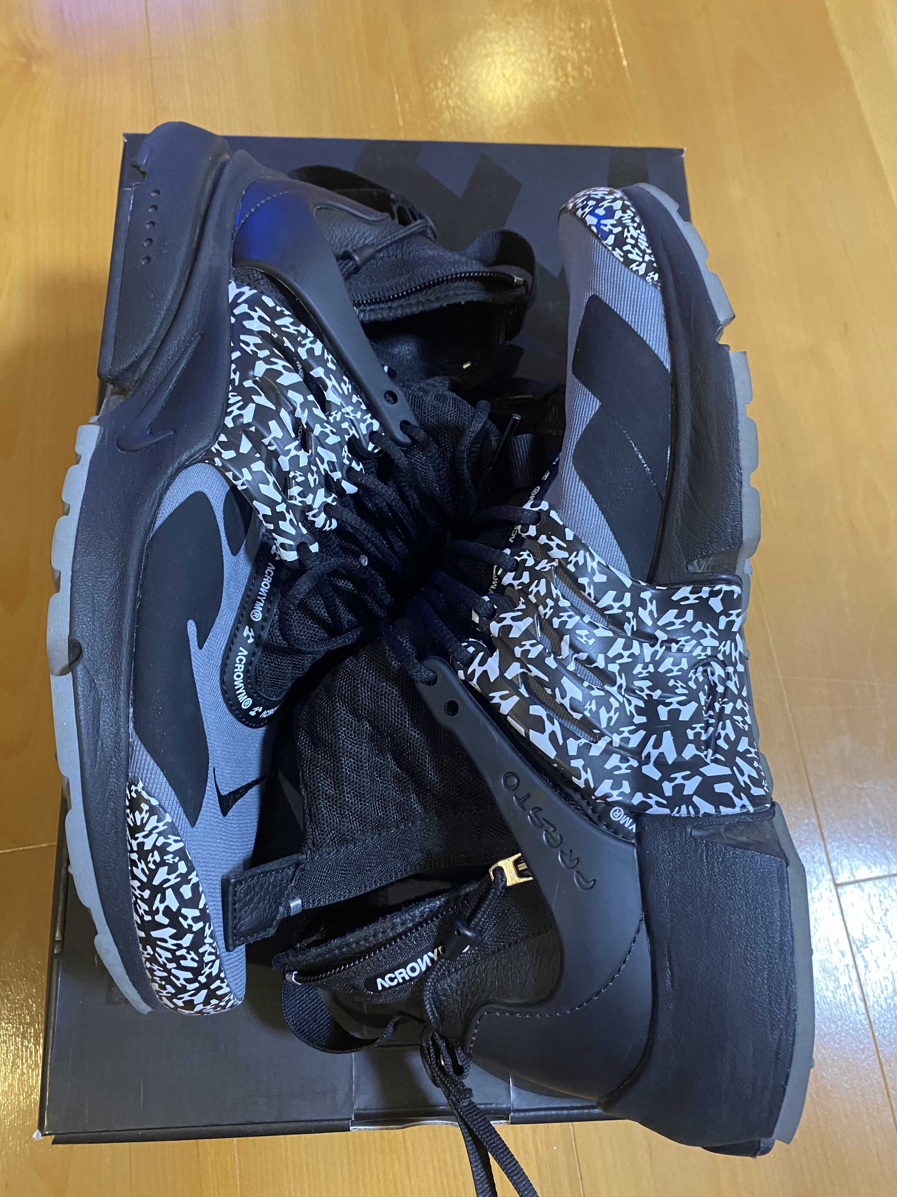 ACRONYM × Nike Air Presto Mid "Cool Grey/Black"
