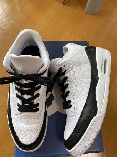 Fragment × Nike Air Jordan 3 "White/Black"