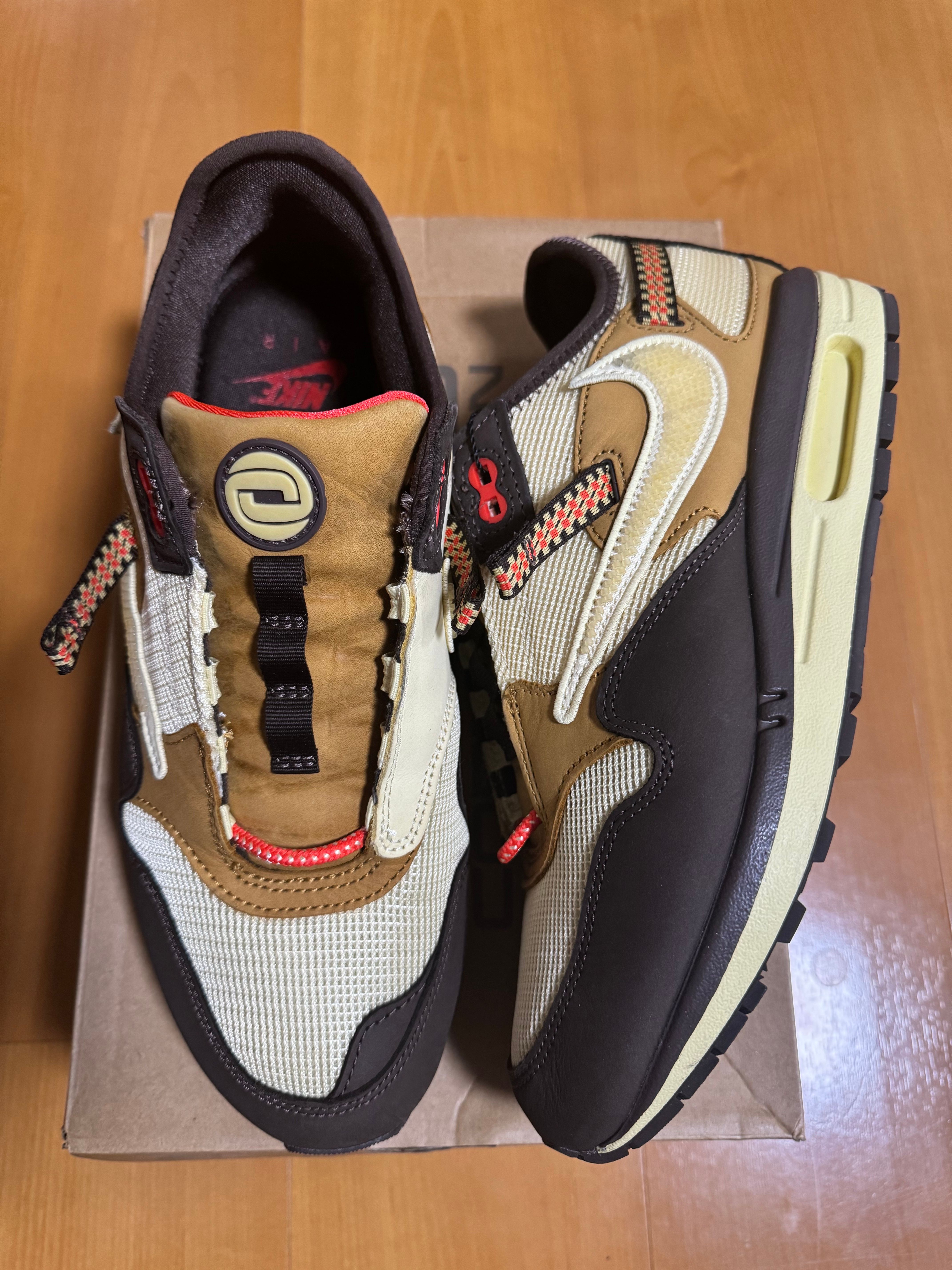 Travis Scott × Nike Air Max 1 "CACT.US Brown"