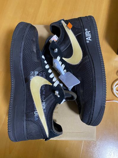 Off-White × Nike Air Force 1 Low "Black"