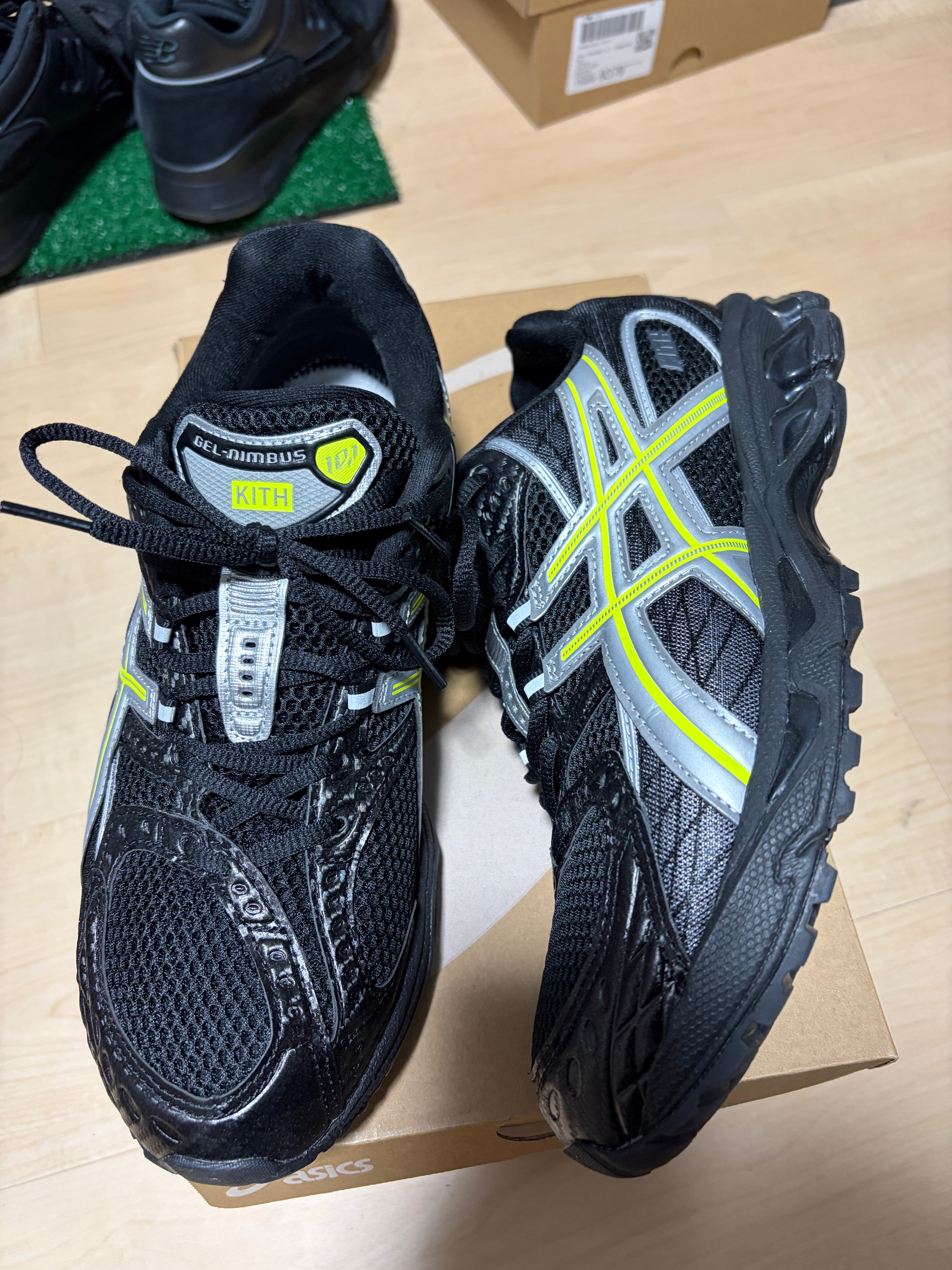 KITH Ronnie Fieg × Asics Gel-Nimbus 10.1 "Black/Pure Silver"