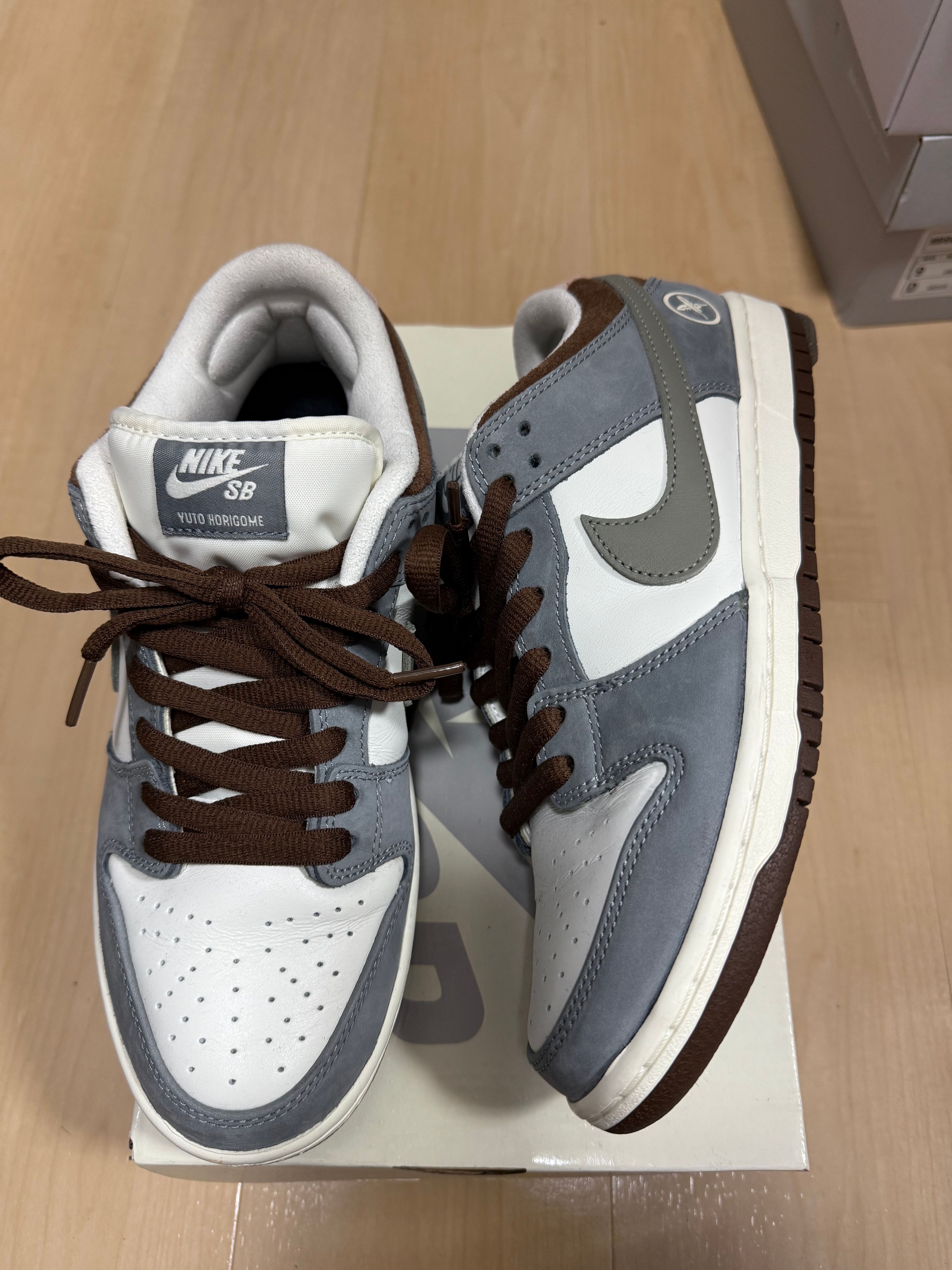 堀米 雄斗(Yuto Horigome) × Nike SB Dunk Low Pro QS "Wolf Grey"