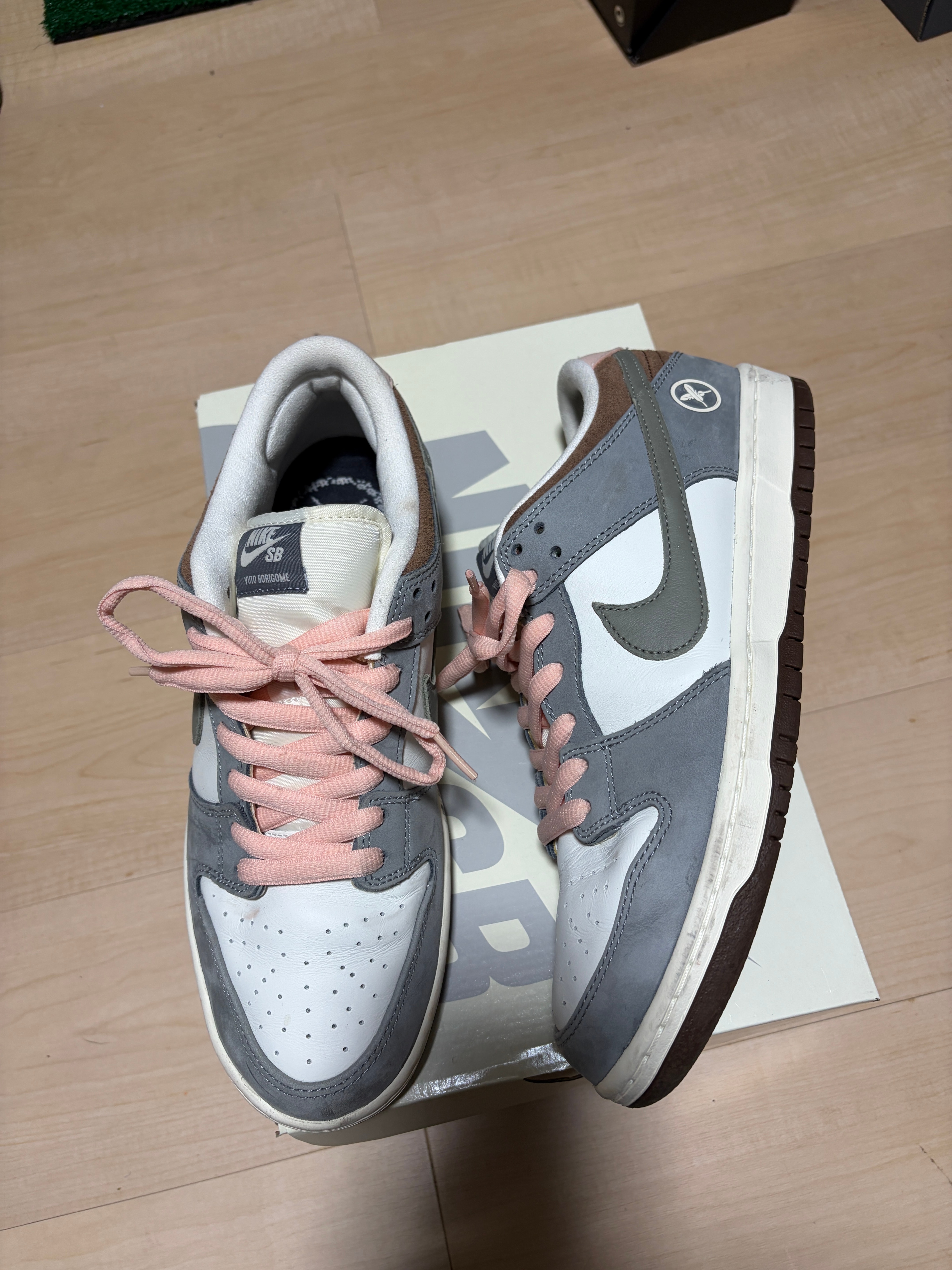 堀米 雄斗(Yuto Horigome) × Nike SB Dunk Low Pro QS "Wolf Grey"