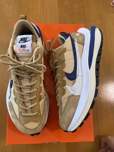 Sacai × Nike Vapor Waffle "Sesame And Blue Void"