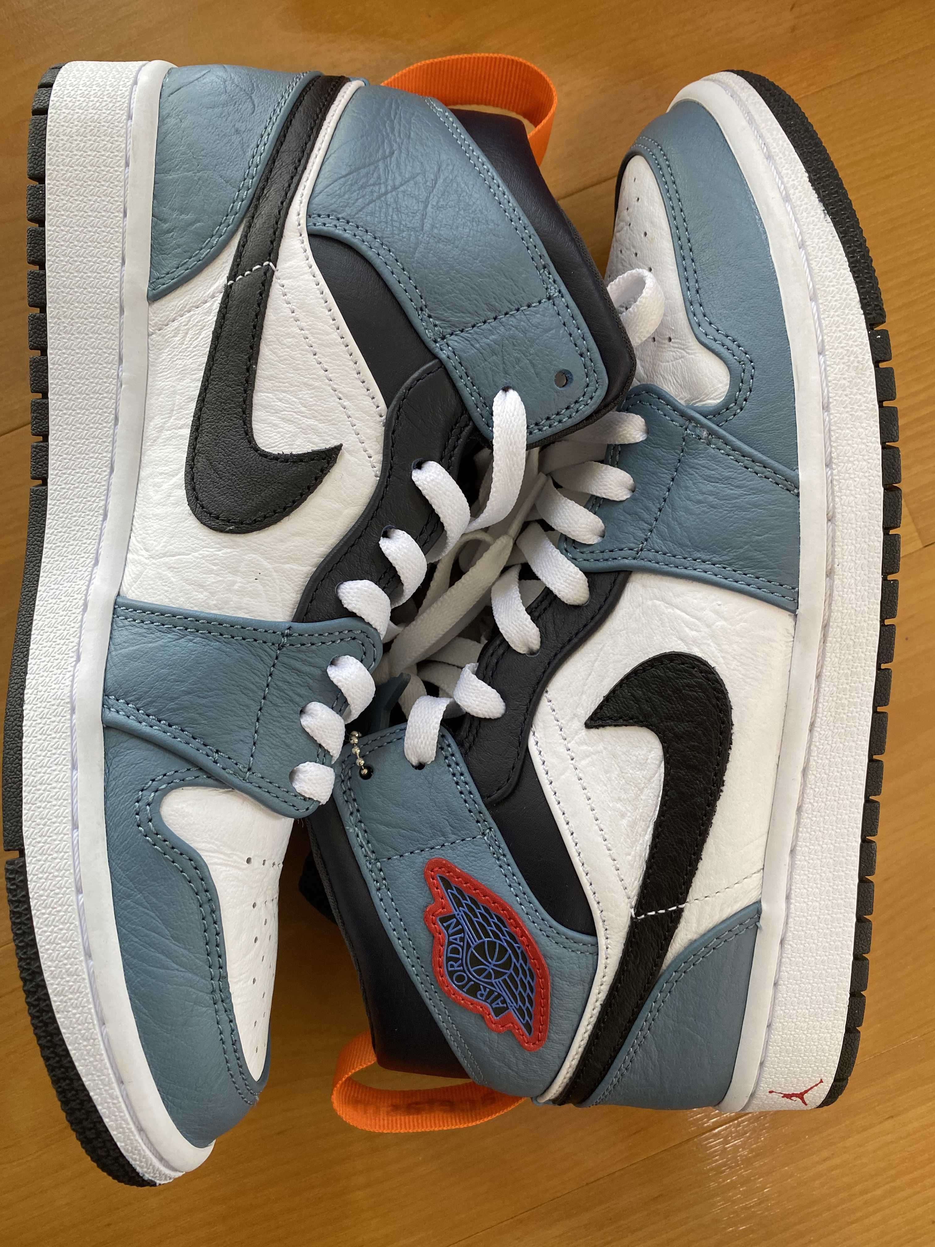 FACETASM × Nike Air Jordan 1 Mid "White/Navy"