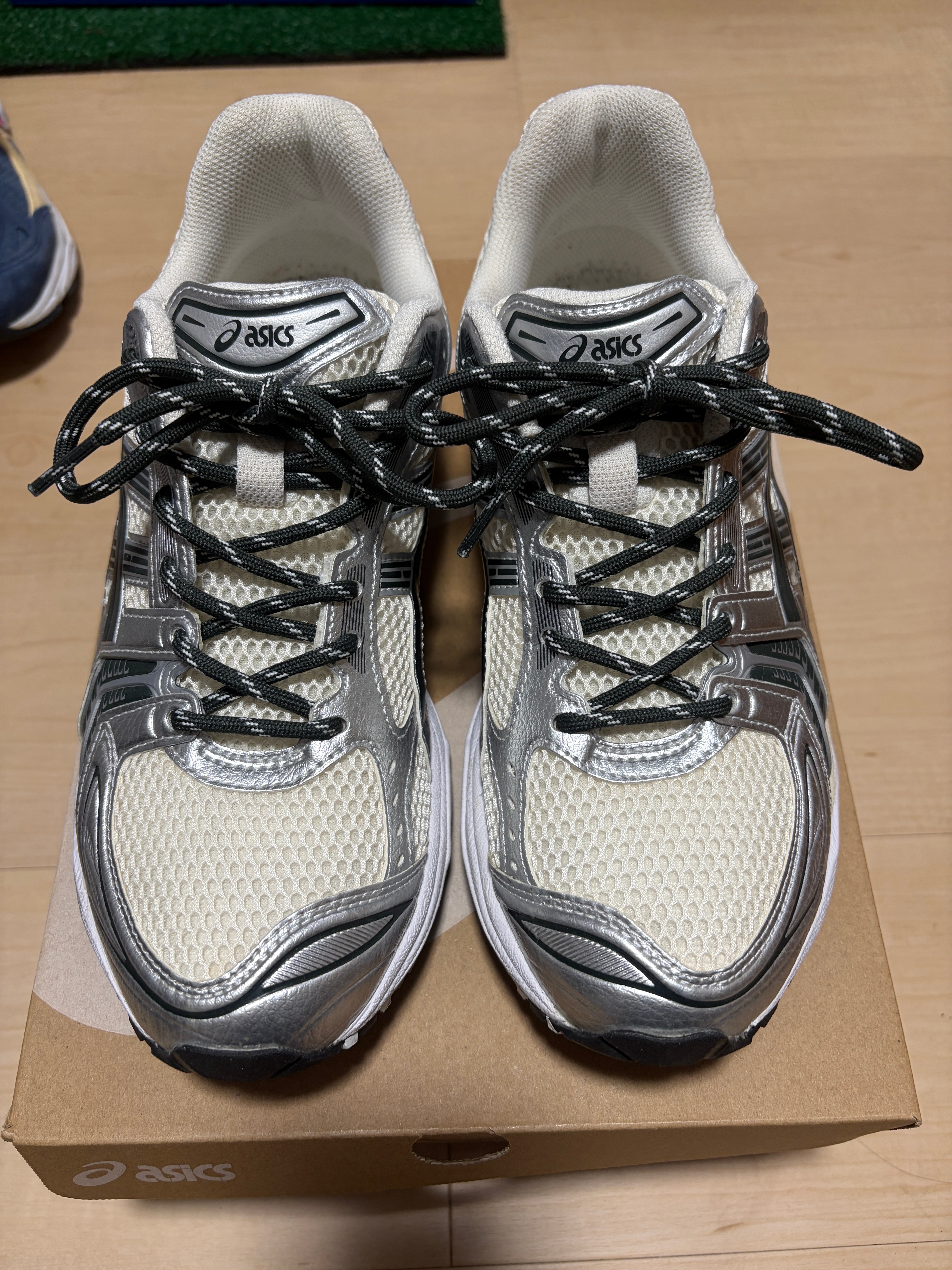 KITH × Asics Vintage Tech Gel-Kayano 14 "Cream/Scarab" (1203A566-100)