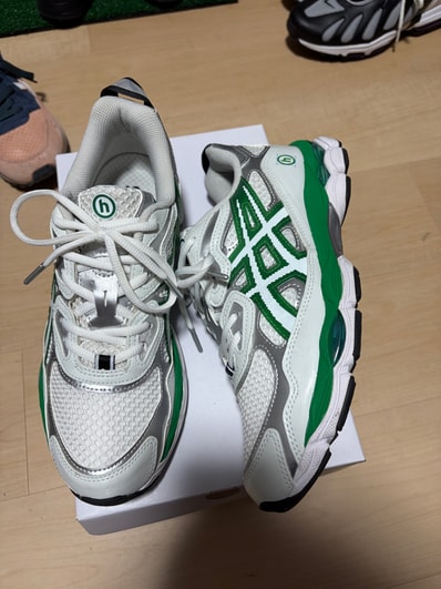 Hidden NY × Asics Gel-NYC "White/Green"