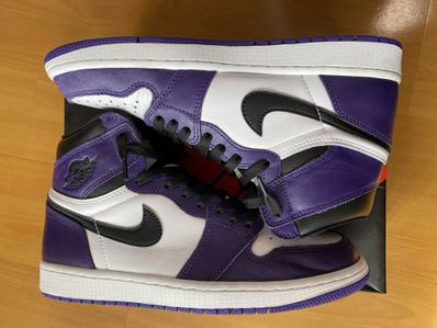 Nike Air Jordan 1 Retro High OG "Court Purple White/Black" (2020)